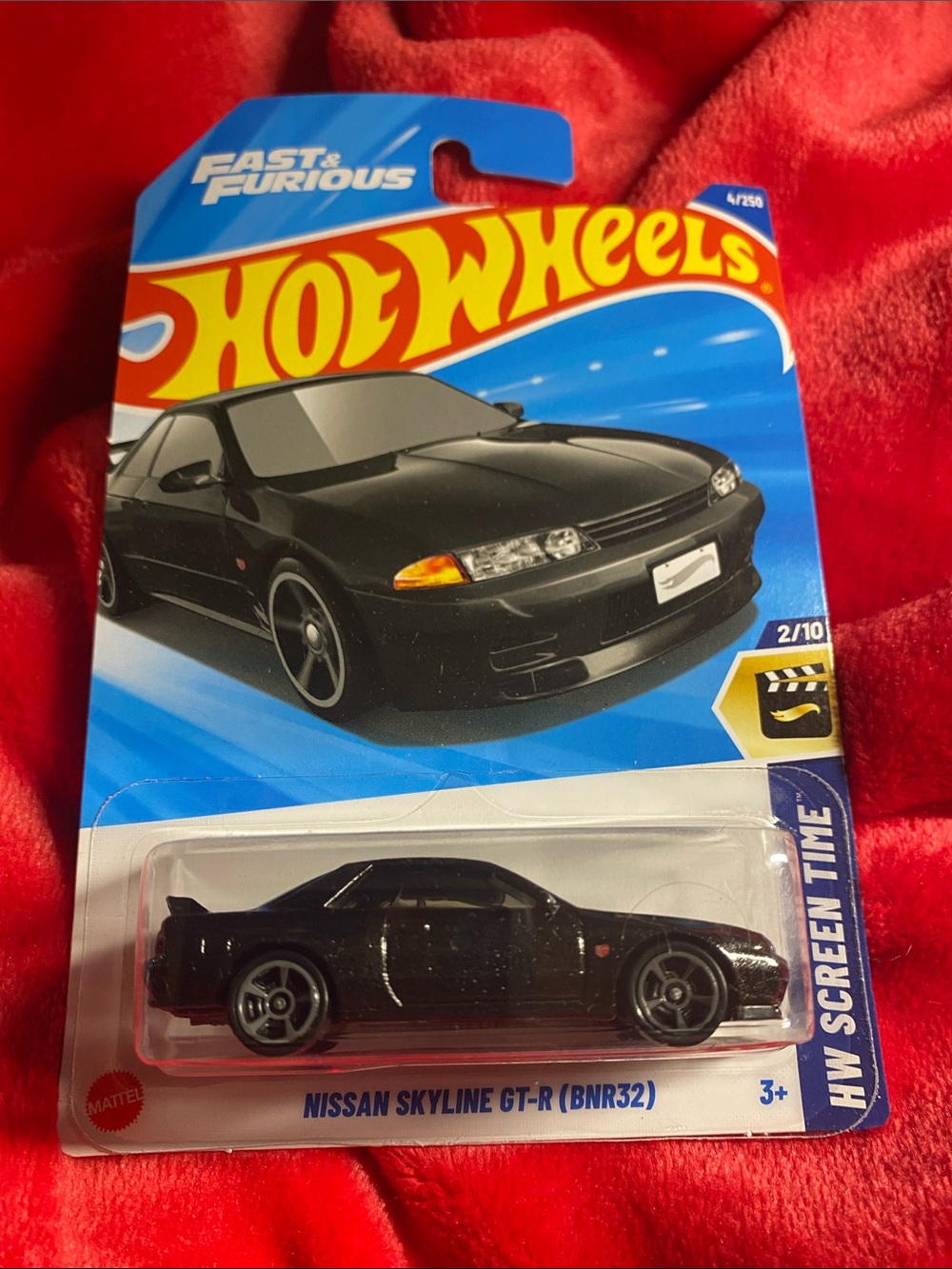 🚖3/$36🚖 Hot Wheels fast and furious Nissan Skyline GT-R (BNR32) - Black